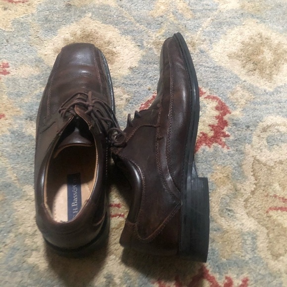 Men’s Leather lace up Brown Shoes Size10,5  in Excellent Used Conditi - Picture 14 of 14
